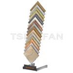 Vertical artificial stone display stand