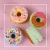 Import Custom OEM Candy Fizzy Donut For Kids Ring Vegan Bath Bomb from China