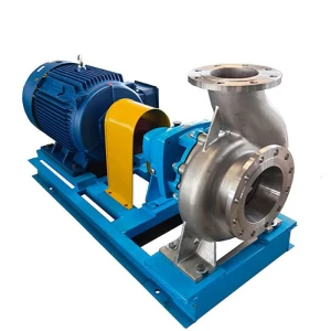 Alkali resistant stainless steel chemical pump for acetic acid
