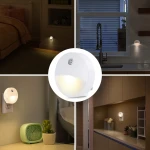 Auto-sensor Plug-in wall socket led motion sensor night light