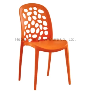 All Plastic PP Dining Chair Multi color For Restaurant Home Garden
