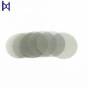 High Quality 304 Stainless Steel Wire Mesh Filter Disc