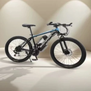 Chinese cheap price high carbon steel 26 inch 36V350W mountain bike electric hybrid bicycle