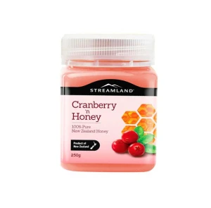 Streamland Cranberry Honey---250g