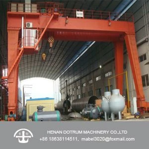indoor rail mounted gantry crane 30t