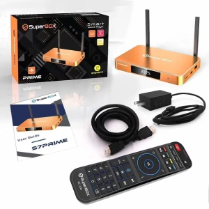 SuperBOX S7 Prime Fully Loaded 4GB DDR3 Memory + 128GB
