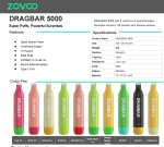 ZOVOO Dragbar 5000 Puffs