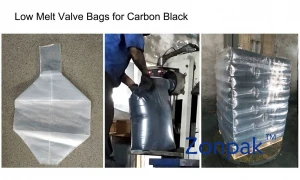 Low Melt Valve Bags For Carbon Black