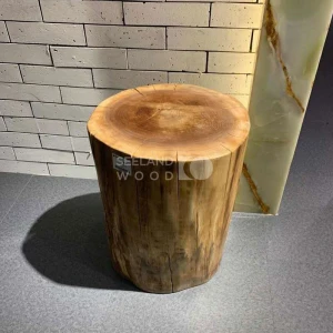 American Black Walnut Wood Stump