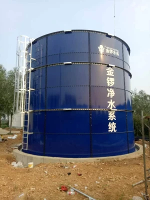 Glass-fused-to-steel tanks used as drinking water storage tanks