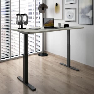 JIECANG Office Furniture Lifting Column Electric Control Standing Desk Height Adjustable Table