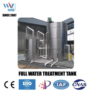 Full treatment package for drinking water purification procession machinery