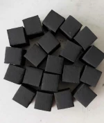 HIGH PREMIUM COCO CHARCOAL BRIQUETTES FOR SHISHA HOOKAH : CUBE SHAPE