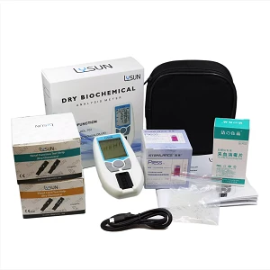 China Supply Accurate POCT Multi-functional Dry Biochmical Analysis Meter with Bluetooth can Test 7 Items