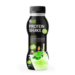 Protein Spinach Almond Milk Shake 350ml VINUT - 15g Protein, Lactose Free, Free Sample, Wholesale Suppliers, OEM ODM