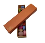 Exquisite Macaron Packaging Paper Box Gift Box High Quality Beautiful Shape Biscuit Snack Box