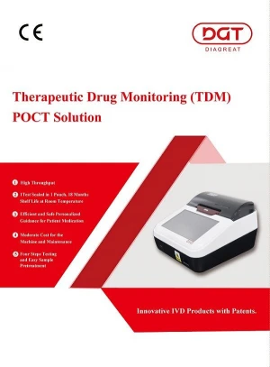 Exclusive patent Therapeutic drug mornitoring (TDM) Determination Kit