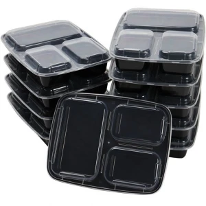 bento box disposable plastic food container take away food container plastic container for food