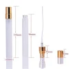 10 ML Atomizer Glass bottle Spray Refillable Frosted Perfume Empty Bottle for Travel Party Makeup Tool