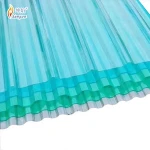 10-year warranty free sample 4x8 clear corrugated plastic roofing sheets plastic