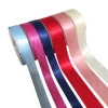 100% polyester color custom print satin ribbon for packing and gift 196 colors available