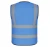 Import 100% polyester Reflective Vest Jacket Strip Mesh Fabric Construction Security 2 pockets Safety Vest Reflective Clothing from China