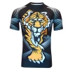 100% polyester wholesale custom 3d printed design your own rash guard