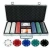 Import 1000pc Deluxe Poker Chip Case in silver color from China