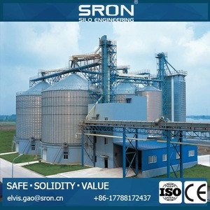 1000Ton Vertical Food Wheat Corn Maize Storage Grain Silo Price