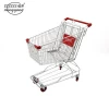 100L Asian trolley 4&quot;pu wheels shopping cart