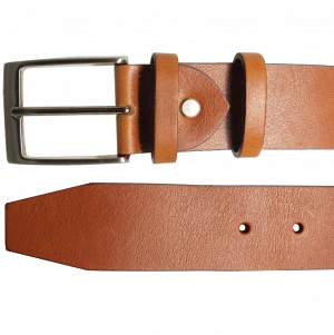 100%Pure brown Cow Leather Men&#x27;s pin buckle belt casual/ cowhide leather gifts waist  belt for men