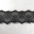 Import 10cm wide Hot selling eyelash lace trim design double scalloped nylon lace trim from China
