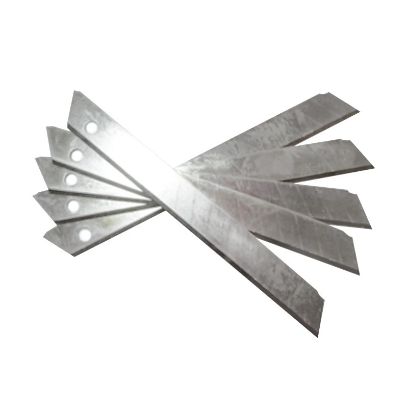 10pcs Carbon steel/sk5 Carbide snap off cutter utility knife blade