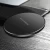 Import 10W Qi Wireless Charger for iPhone X/8/8 Plus/Samsung Galaxy Note 8/S9/S9+/S8 Ultra Thin Slim Aluminium Alloy Fast Charging Pad from China