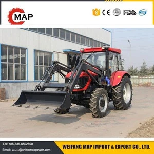 110hp agricultural tractor, farm machinery low price used tractors