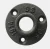 Import 1/2 3/4 1 inch black pipe floor flange For Handrail Wall Mount BST Threaded from China