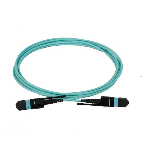 Pullable Mpo Buy 12 Cores Om4 Multimode 50/125 Fiber Cable Mpo Push Pull Tab ...