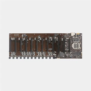 12 GPU ONDA Brand Mining motherboard B250 BTC-D12P-D3 with LGA1151 B250 Chipset