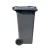 Import 120 Litre Eco-friendly wheelie bins/120 L waste containers/plastic trash cans from China