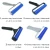 Import 12inch Blue Industrial ABS Handle Cleanroom Remove Dust Reusable Silicone Sticky Lint Roller from China