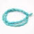Import 12MM Seed shaped Turquoise Natural Stone Beads Strands from China