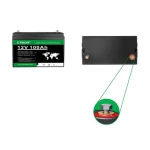 12v inverter li-ion 100ah batterie solaire lifepo4 Solar car lithium battery pack 12v lifepo4 solar lithium battery 12v 100ah