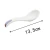Import 13.5cm Blue Stripes Spoon Ceramic Flatware Ceramic Spoon For Soup from China