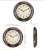 Import 15 Inch Handmade Antique Home Decor Mosaic Decorative design Wall Clock from China