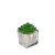Import 15 Years Factory Direct Selling Decorative Centerpiece Plastic Flowerpot  Flower  Acrylic Cube Vase from China