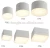 Import 1754 Ningbo Aluminium Wholesale High Quality Outdoor New Design Contemporary LED Ceiling Light from China