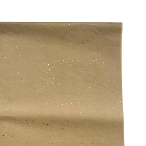 Buy 17gsm Light Brown Buff Silver Gemstones Factory Direct Tissue Paper ...