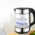 Import 1.7L Tea Maker SK-1509 Electric Kettle Parts Automatic Power-off 304 Stainless Steel Glass Kettle from China