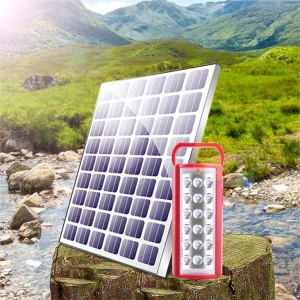 18  Smd Emergency Rechargeable Lamp Wall Mounted Camping Charging Lantern with power bank function Best Portable Solar Led Light