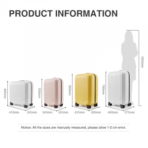 18/20/24/26 Inches High Quality Luggage Case PC Women Luggage Suitcase Travel Rolling Fashion Trolley Case